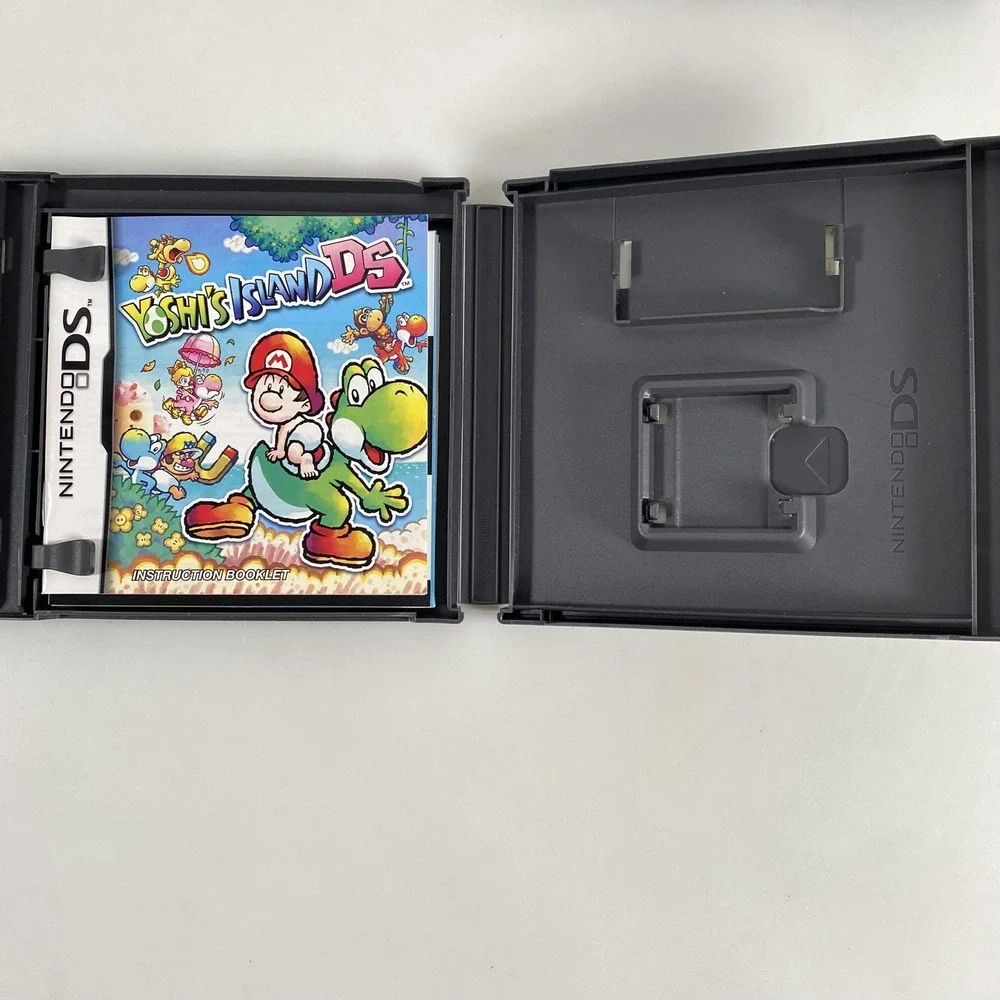 Nintendo DS Lot Cases Manuals + Petz Dogz‎ Pack Game Yoshi LEGO Peach Pokemon W2
